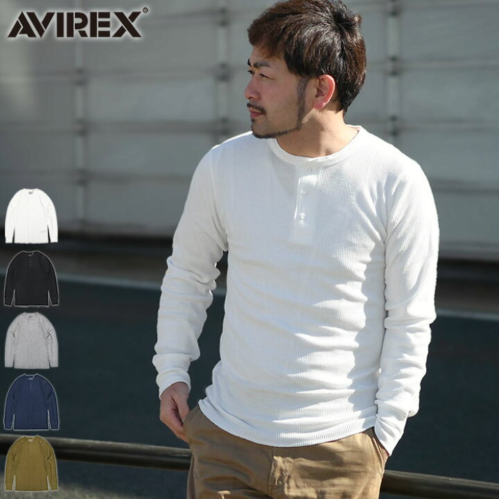 楽天市場】【ポイント10倍】アビレックス AVIREX ロンT Tシャツ 長袖 