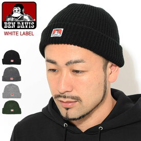 ベンデイビス BEN DAVIS ニット帽 マイクロ ロゴ ニット キャップ ホワイトレーベル ( BENDAVIS BDW-9546 Micro Logo Knit Cap 帽子 ビーニー beanie アクリル メンズ レディース ユニセックス 男女兼用 ベン デイビス ベン・デイビス ベンデービス )[M便 1/1]