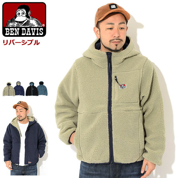楽天市場】ベンデイビス BEN DAVIS ジャケット メンズ ボア インサイド 