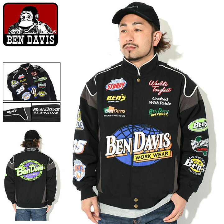 楽天市場】ベンデイビス BEN DAVIS ジャケット メンズ BD レーシング 