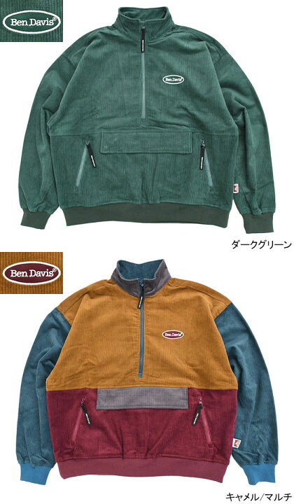 楽天市場】ベンデイビス BEN DAVIS ジャケット メンズ コード プル 