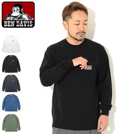 ベンデイビス BEN DAVIS ロンT Tシャツ 長袖 メンズ ポケット ( BENDAVIS C-23780029 Pocket L/S Tee ティーシャツ T-SHIRTS カットソー トップス ロング ロンティー 長袖Tシャツ ベン デイビス ベン・デイビス ベンデービス )