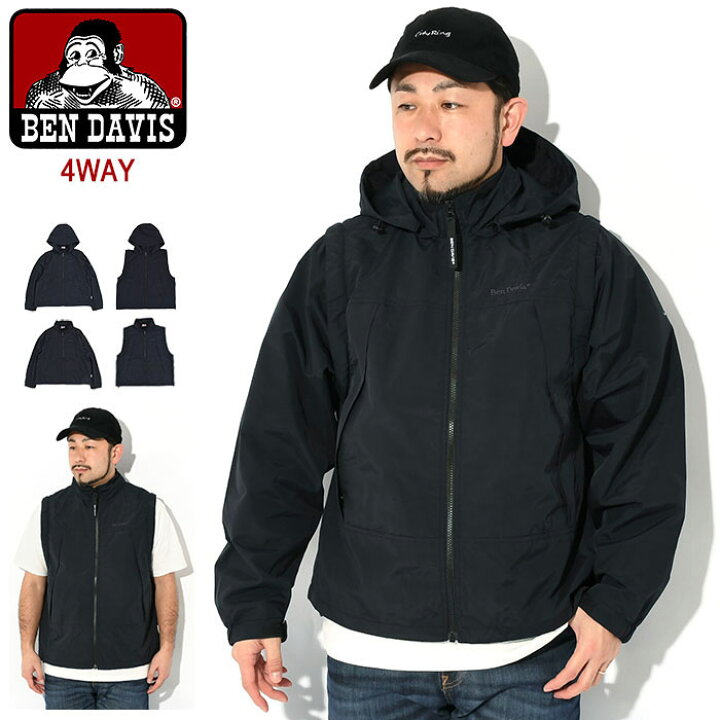 楽天市場】ベンデイビス BEN DAVIS ジャケット メンズ 4 ウェイ 