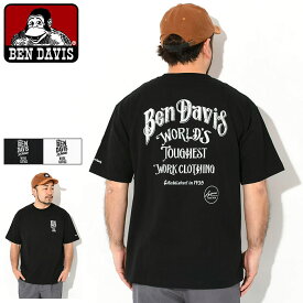 ベンデイビス BEN DAVIS Tシャツ 半袖 メンズ クラシック ロゴ ( BENDAVIS C-24580010 Classic Logo S/S Tee ティーシャツ T-SHIRTS カットソー トップス ベン デイビス ベン・デイビス ベンデービス )[M便 1/1]