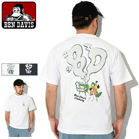 ベンデイビス BEN DAVIS Tシャツ 半袖 メンズ スモーキング TV ( BENDAVIS C-24580024 Smoking TV S/S Tee ティーシャツ T-SHIRTS カットソー トップス ベン・デイビス ベンデービス )[M便 1/1]