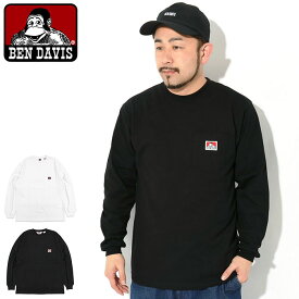 ベンデイビス BEN DAVIS ロンT Tシャツ 長袖 メンズ 25SS ポケット ( BENDAVIS C-24780026 25SS Pocket L/S Tee ティーシャツ T-SHIRTS カットソー トップス ロング ロンティー 長袖Tシャツ ベン デイビス ベン・デイビス ベンデービス )