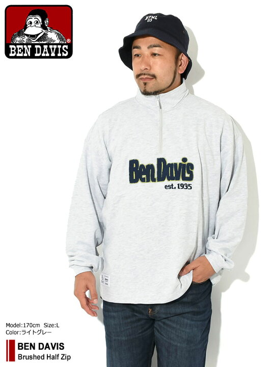 楽天市場】ベンデイビス BEN DAVIS カットソー 長袖 メンズ ブラッシュ 