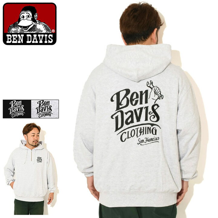 楽天市場】ベンデイビス BEN DAVIS パーカー プルオーバー メンズ 
