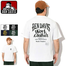 ベンデイビス BEN DAVIS Tシャツ 半袖 メンズ クラシック ロゴ ( BENDAVIS C-25580015 Classic Logo S/S Tee ティーシャツ T-SHIRTS カットソー トップス ベン デイビス ベン・デイビス ベンデービス )[M便 1/1]