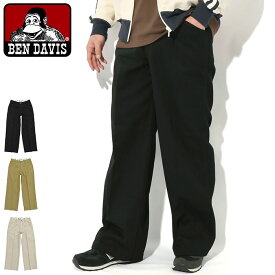 ベンデイビス BEN DAVIS パンツ メンズ エクストラ ワイド チノ ( BENDAVIS T-23180009 Extra Wide Chino Pant チノパン ワイドパンツ ワークパンツ ボトムス ベン デイビス ベン・デイビス ベンデービス ) ice field icefield