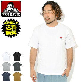 ＼2枚購入で送料無料！／ベンデイビス BEN DAVIS Tシャツ 半袖 メンズ ベンズ ポケット ( ベンデイヴィス BENDAVIS C-26580000 Bens Pocket S/S Tee ポケT ティーシャツ T-SHIRTS カットソー トップス ベン・デイビス ベンデービス )[M便 1/1]