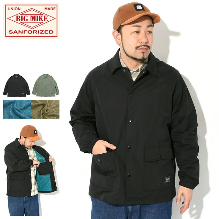 楽天市場】ビッグマイク BIG MIKE ジャケット メンズ 60/40 クロス 