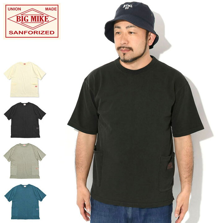 楽天市場】ビッグマイク BIG MIKE Tシャツ 半袖 メンズ 10オンス W 