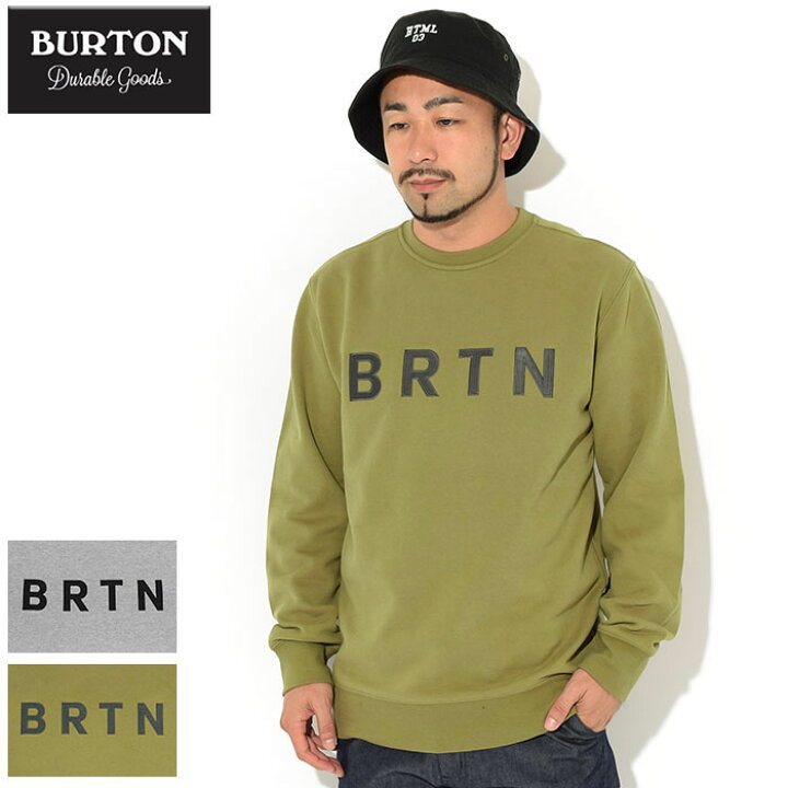 楽天市場】バートン BURTON トレーナー メンズ BRTN クルー スウェット 