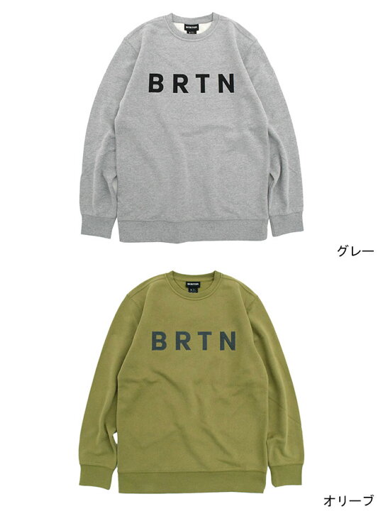 楽天市場】バートン BURTON トレーナー メンズ BRTN クルー スウェット 
