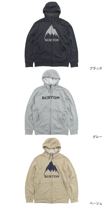 楽天市場】バートン BURTON パーカー ジップアップ メンズ オーク フル 