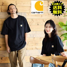 ＼2枚購入で送料無料！／カーハート Carhartt Tシャツ 半袖 メンズ ルーズ フィット ヘビーウェイト ポケット ( Carhartt Loose Fit Heavyweight Pocket S/S Tee ポケT ポケット付き ティーシャツ T-SHIRTS カットソー トップス メンズ 男性用 K87 K87-M )[M便 1/1]