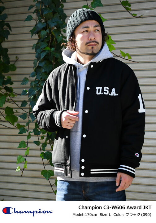 楽天市場】チャンピオン Champion ジャケット メンズ C3-W606 アワード  