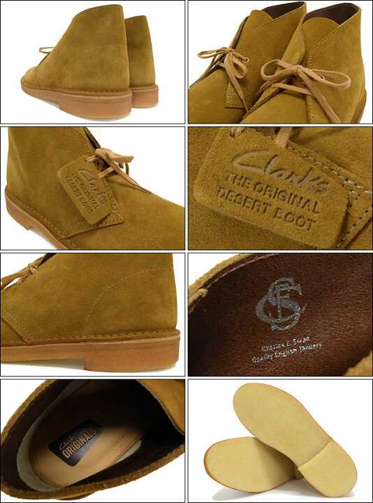 楽天市場】クラークス CLARKS ブーツ メンズ 男性用 デザート ブロンズ 
