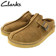 クラークス CLARKS サンダル メンズ 男性用 ソルスブリー ミュール Cola Suede ( clarks Solsbury Mule S…
