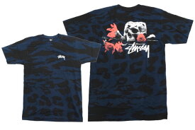 【アウトレット(不良箇所あり)】ステューシー STUSSY Tシャツ 半袖 メンズ Jungle Offering ( stussy tシャツ tee ティーシャツ T-SHIRTS カットソー トップス メンズ 1903578 ステューシー tシャツ ストゥーシー スチューシー )[M便 1/1] ice field icefield