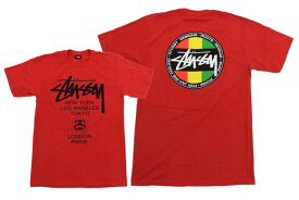 【アウトレット(不良箇所あり)】ステューシー STUSSY Tシャツ 半袖 メンズ WT Dot ( stussy tシャツ tee ティーシャツ T-SHIRTS トップス ワールドツアー メンズ 1903616 Stussy stussy ステューシー tシャツ ストゥーシー スチューシー )[M便 1/1] ice field icefield