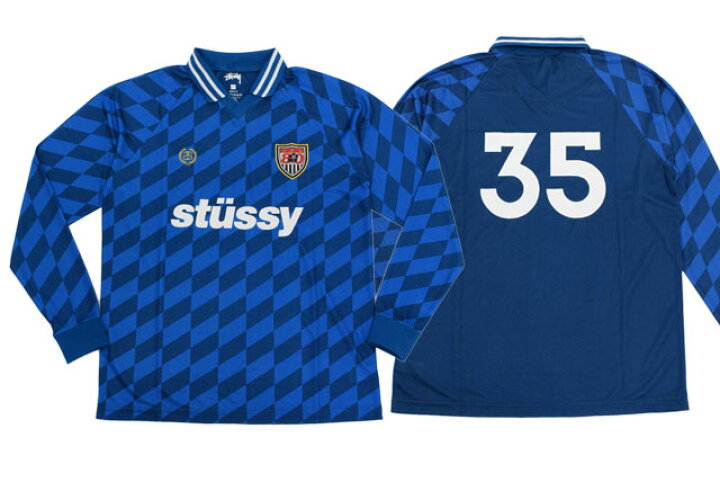 楽天市場】ステューシー STUSSY シャツ 長袖 メンズ Soccer Jersey 