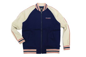 【アウトレット(不良箇所あり)】ステューシー STUSSY ジャケット Twill Varsity ( stussy JKT JACKET JAKET アウター スタジャン ジャンパー・ブルゾン Stussy メンズ・男性用 115238 Stussy stussy ストゥーシー スチューシー ) ice field icefield