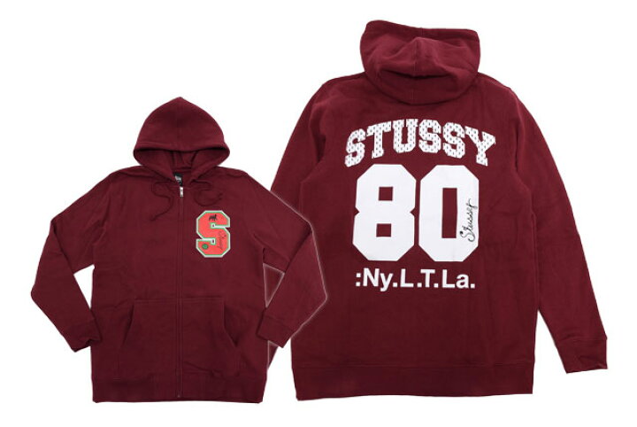 楽天市場】【デッドストック】ステューシー STUSSY S80 Varsity ジップ 
