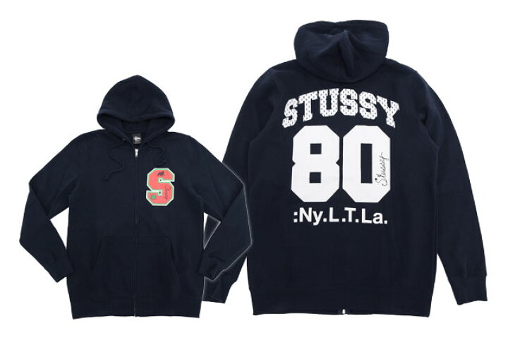 楽天市場】【デッドストック】ステューシー STUSSY S80 Varsity ジップ 