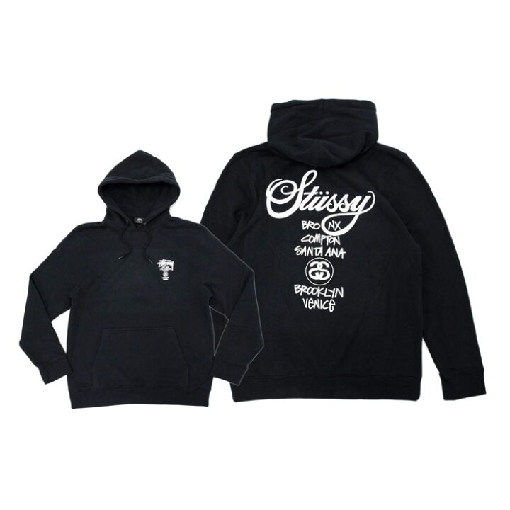 楽天市場】ステューシー STUSSY パーカー プルオーバー World Tour 