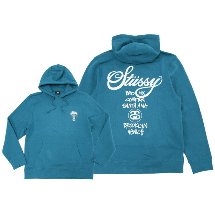 楽天市場】ステューシー STUSSY パーカー プルオーバー World Tour 