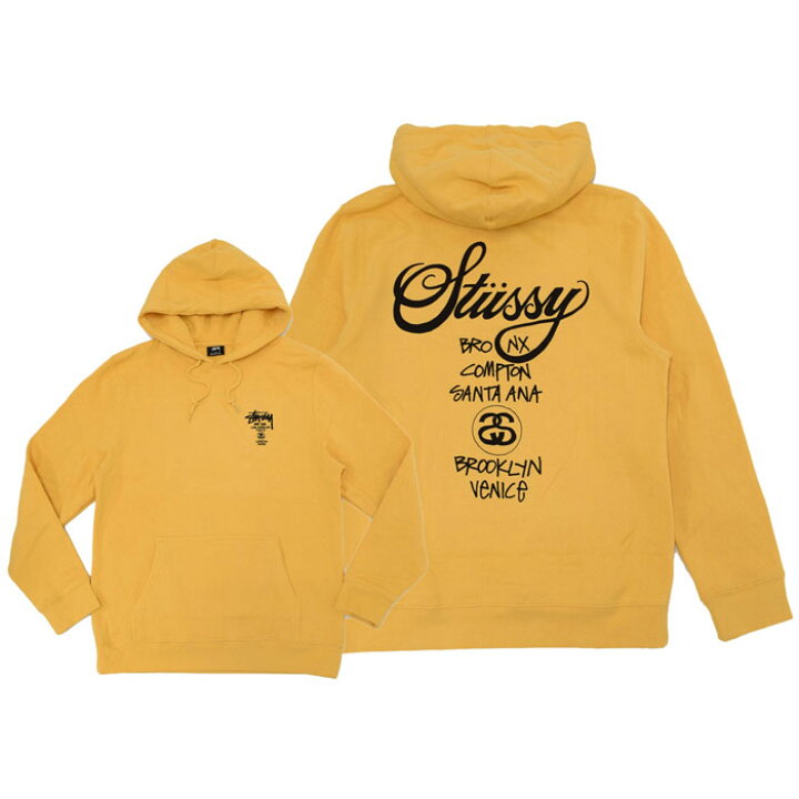 楽天市場】ステューシー STUSSY パーカー プルオーバー World Tour 
