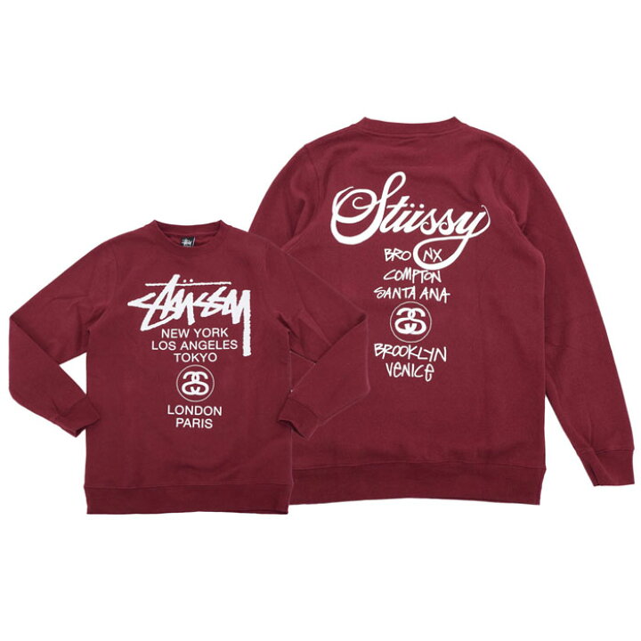 楽天市場】【デッドストック】ステューシー STUSSY トレーナー World 