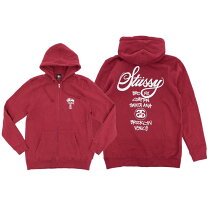楽天市場】stussy（カラーワインレッド）（パーカー｜トップス 