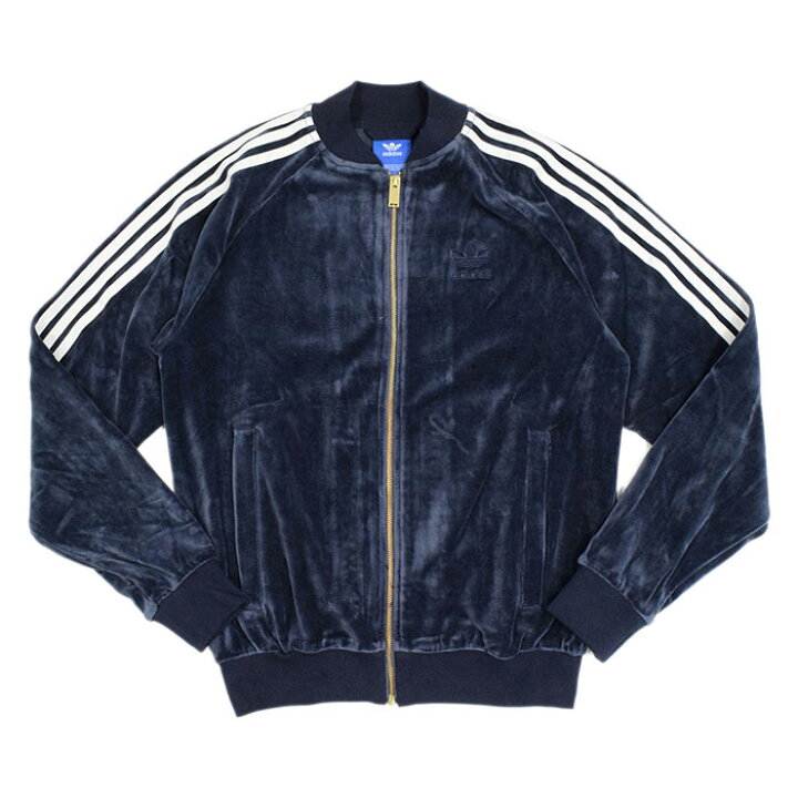 楽天市場】アディダス adidas ジャージー ジャケット メンズ ベロア 