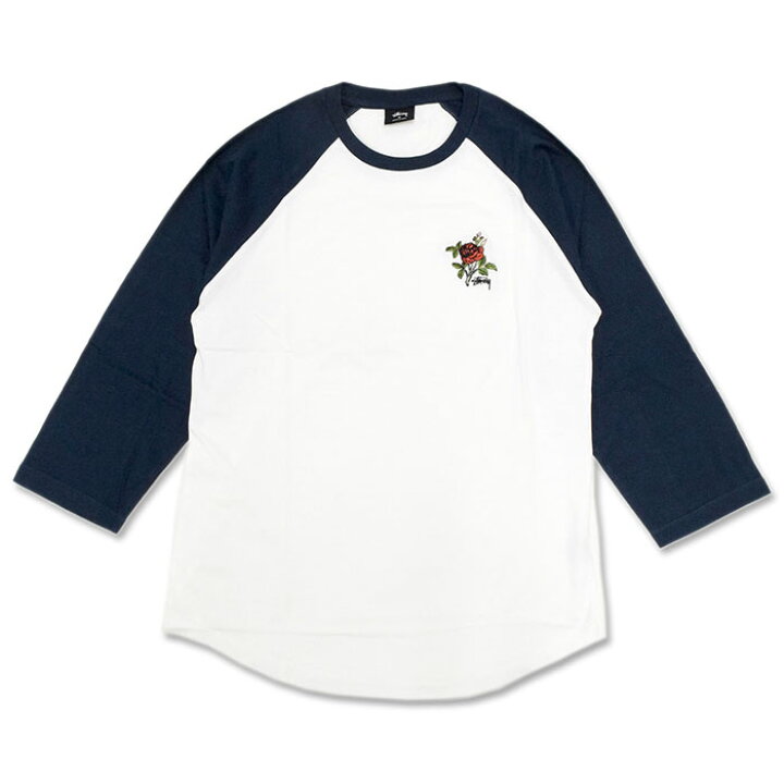 楽天市場】ステューシー STUSSY ラグラン 七分袖 Rose(stussy raglan  