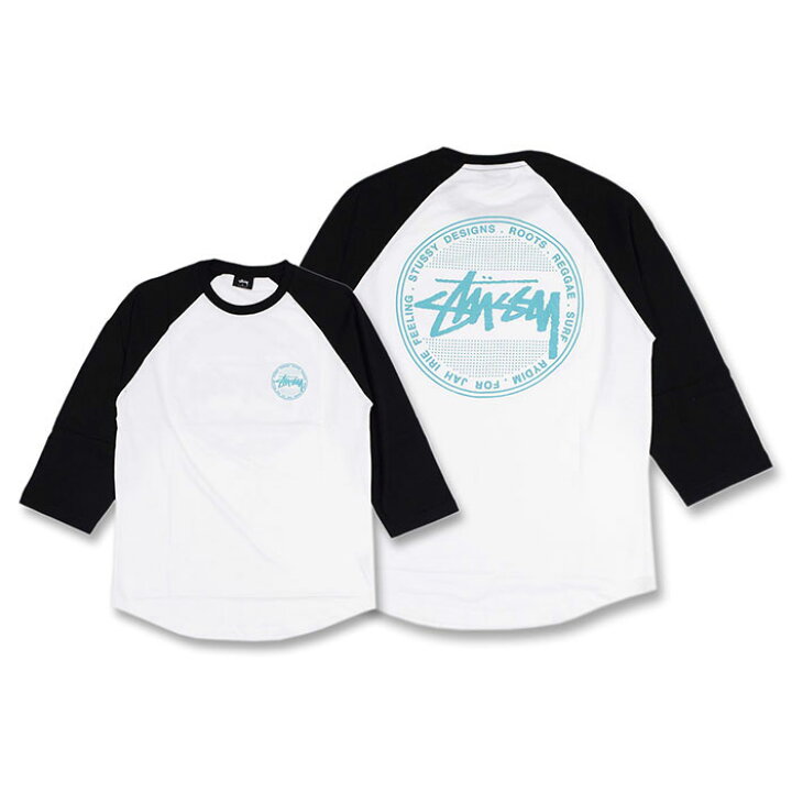 楽天市場】ステューシー STUSSY ラグラン 七分袖 Vintage Dot(stussy 