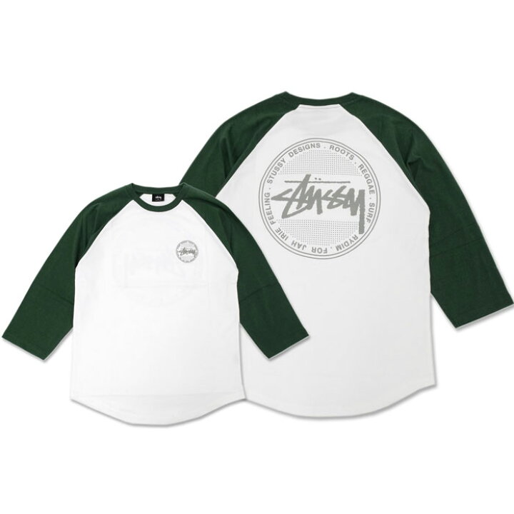 楽天市場】ステューシー STUSSY ラグラン 七分袖 Vintage Dot(stussy 