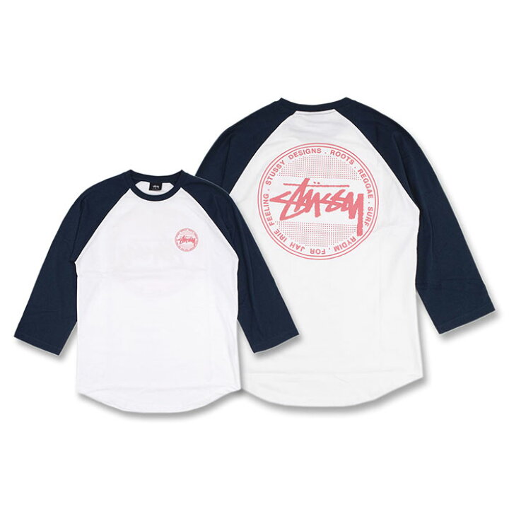 楽天市場】ステューシー STUSSY ラグラン 七分袖 Vintage Dot(stussy 
