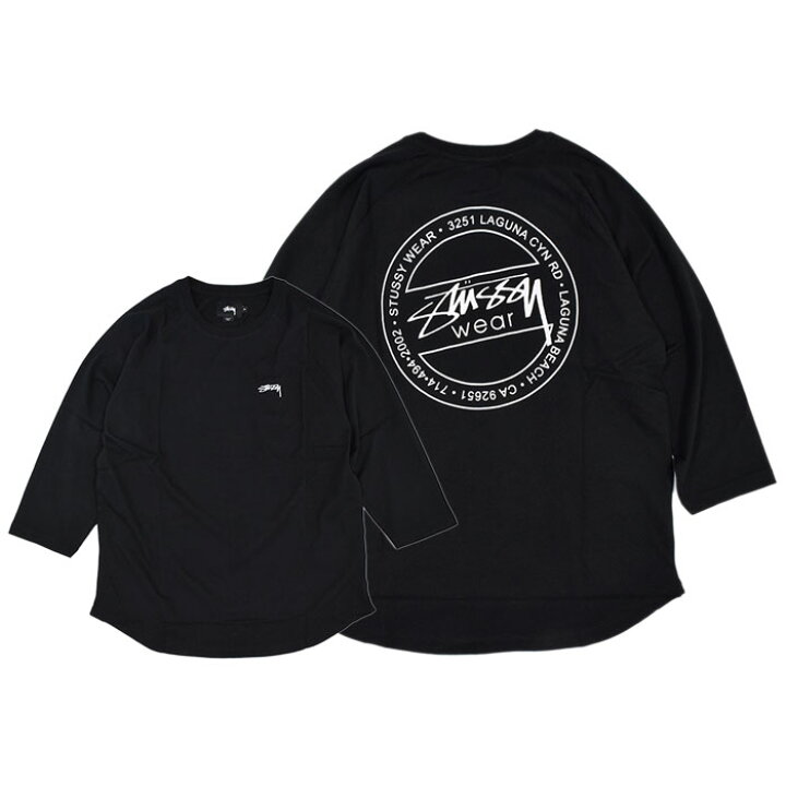 楽天市場】ステューシー STUSSY ラグラン 七分袖 メンズ Laguna Dot 