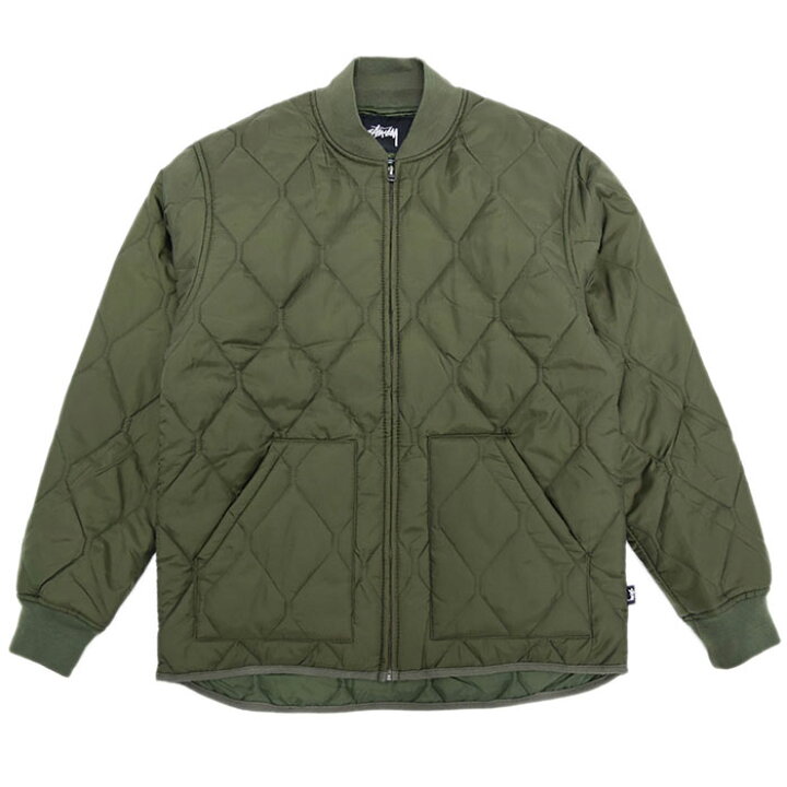 楽天市場】ステューシー STUSSY ジャケット メンズ Quilted Military 