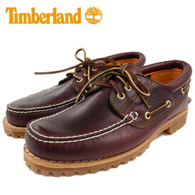 【日本正規品】ティンバーランド Timberland デッキシューズ メンズ スリーアイ クラシック ラグ バーガンディー プルアップ ( timberland 50009 3 Eye Classic Lug Burgundy Pull Up 赤茶レザー モカシン メンズ靴 シューズ SHOES )