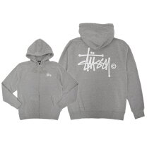 楽天市場】stussy ステューシー ジップアップ パーカー（カラーグレー 