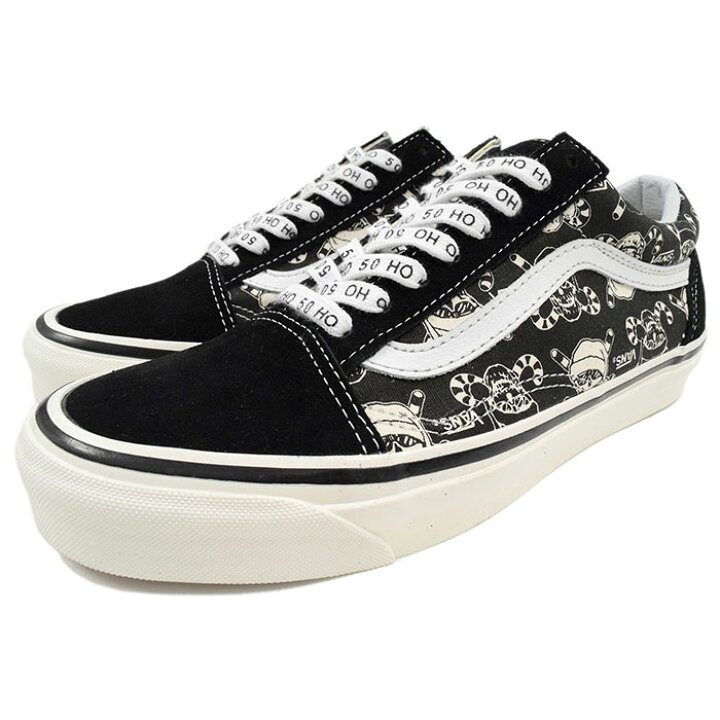 楽天市場 バンズ Vans スニーカー メンズ 男性用 オールドスクール 36 リイシュー Stv Pirate Santa Black 50周年記念 Vans Vn 0a348rlvm Old Skool 36 Reissue 50th Anniversary Van Doren バン ドーレン ローカット ブラック 黒 Sneaker Mens 靴 シューズ Shoes