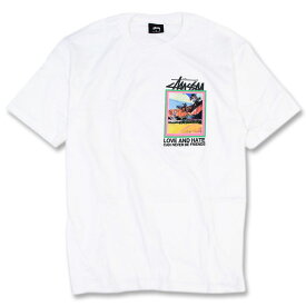 【アウトレット(不良箇所あり)】ステューシー STUSSY Tシャツ 半袖 メンズ Love and Hate ( stussy tee ティーシャツ T-SHIRTS カットソー トップス メンズ・男性用 1904022 ストゥーシー スチューシー )[M便 1/1] ice field icefield