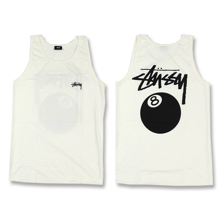 楽天市場】ステューシー STUSSY タンクトップ メンズ 8 Ball Pigment 