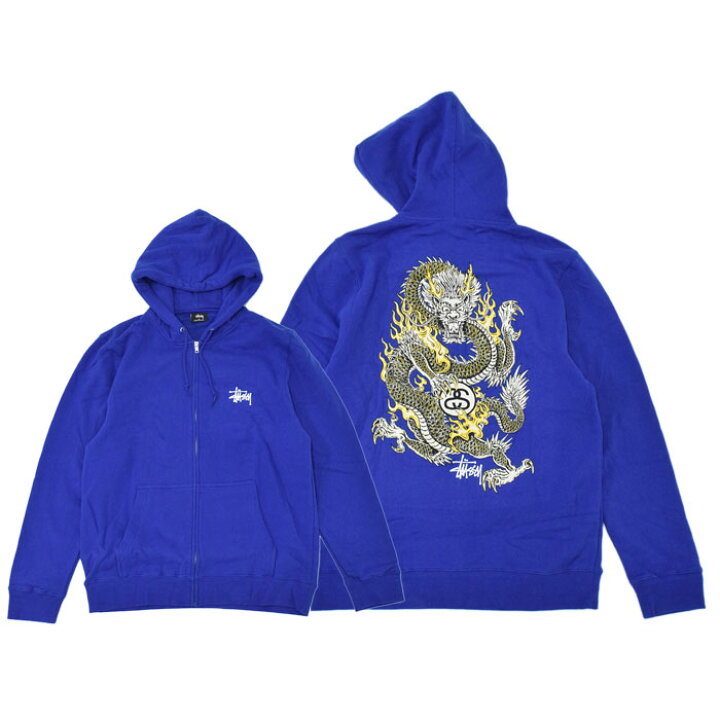 楽天市場】ステューシー STUSSY パーカー ジップアップ メンズ Fire 