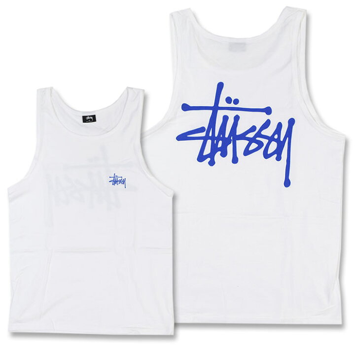 楽天市場】ステューシー STUSSY タンクトップ メンズ Basic Stussy 