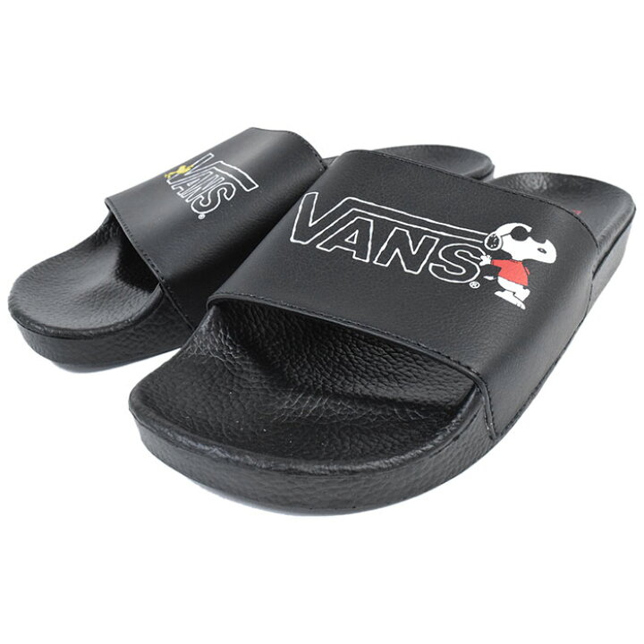 楽天市場 バンズ Vans サンダル メンズ 男性用 ピーナッツ スライドオン Black コラボ Vn 0004kioqs Vans Peanuts Slide On Wネーム 限定 シャワーサンダル スポーツサンダル スヌーピー Sandal Mens 靴 シューズ Shoes ヴァンズ Ice Field アイスフィールド